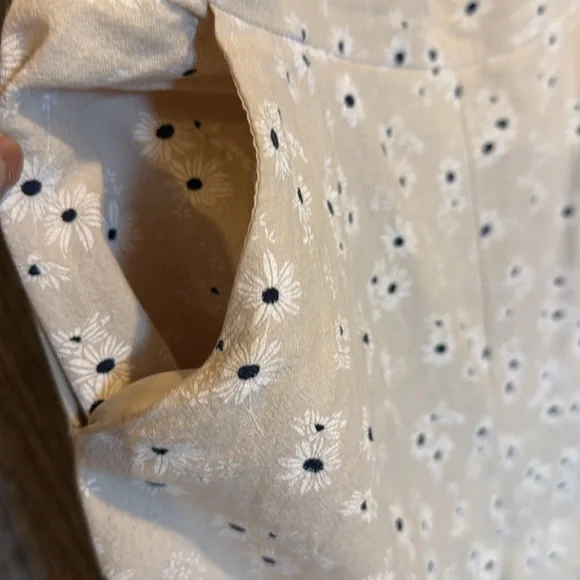 Floral Beige Jumpsuit size M - Picture 6 of 13